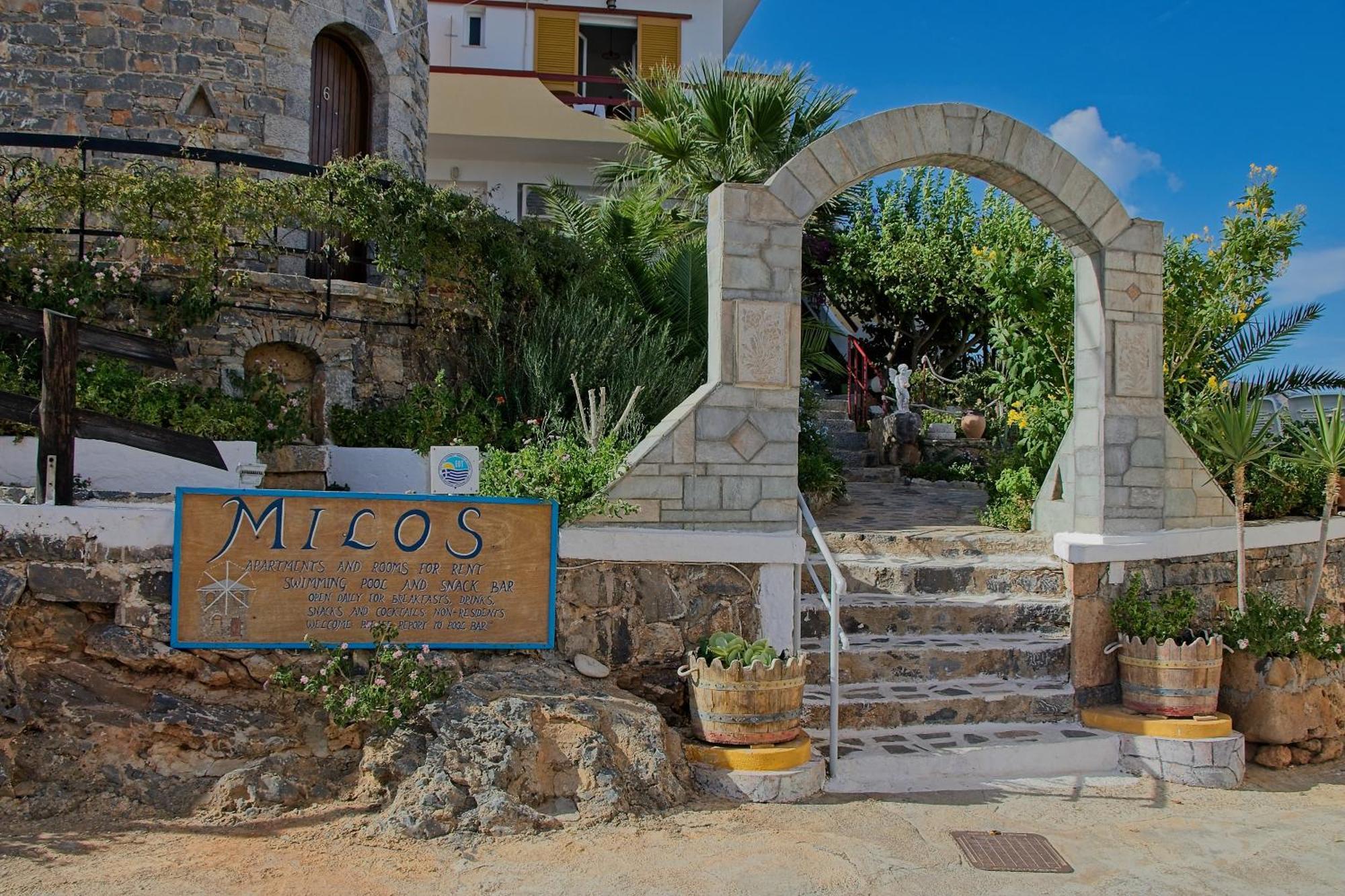 Milos Apartments Elounda Exterior foto